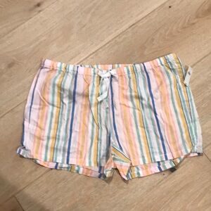 Striped Multicolor Women's Shorts